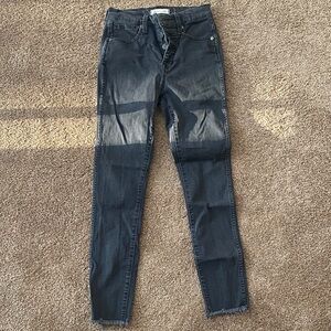 Madewell high rise Women's Black Skinny Jeans